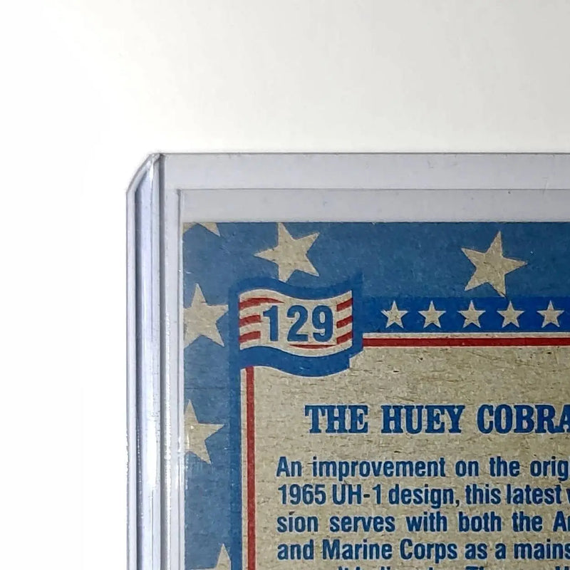 The Cobra 1991 Topps Desert Storm #129 Card