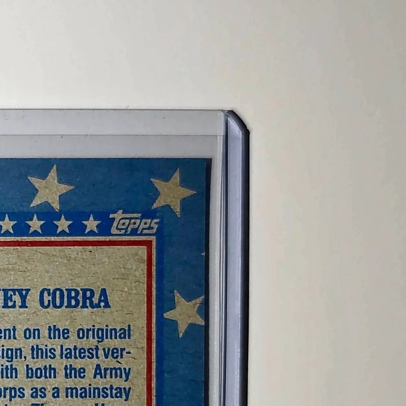 The Cobra 1991 Topps Desert Storm #129 Card