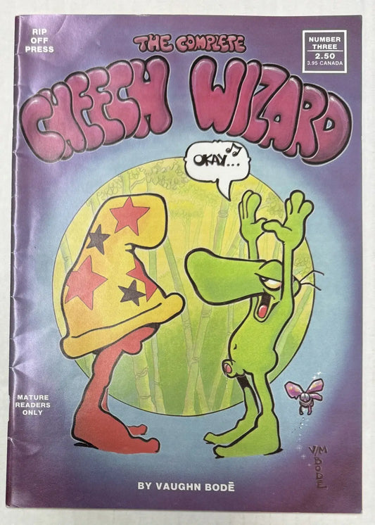The Complete Cheech Wizard #3 (Rip Off Press 1987) - Comic Book
