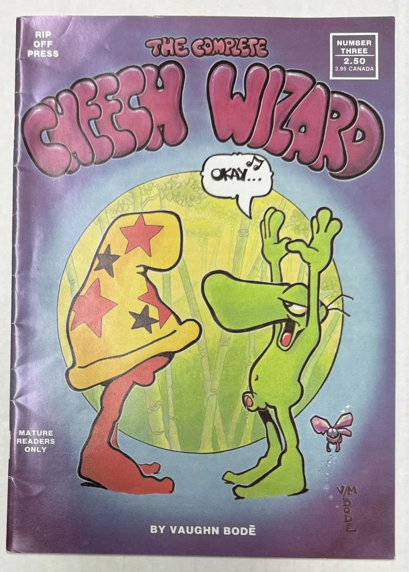 The Complete Cheech Wizard #3 (Rip Off Press 1987) - Comic Book