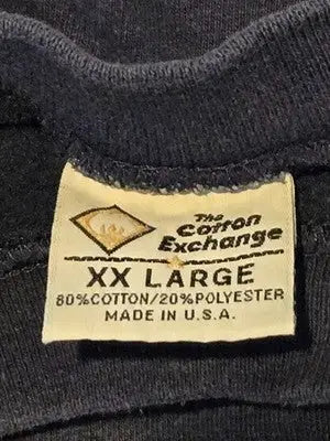 The Cotton Exchange Sweatshirt Mens XXL Navy Hamilton Continentals Embroidered - Apparel