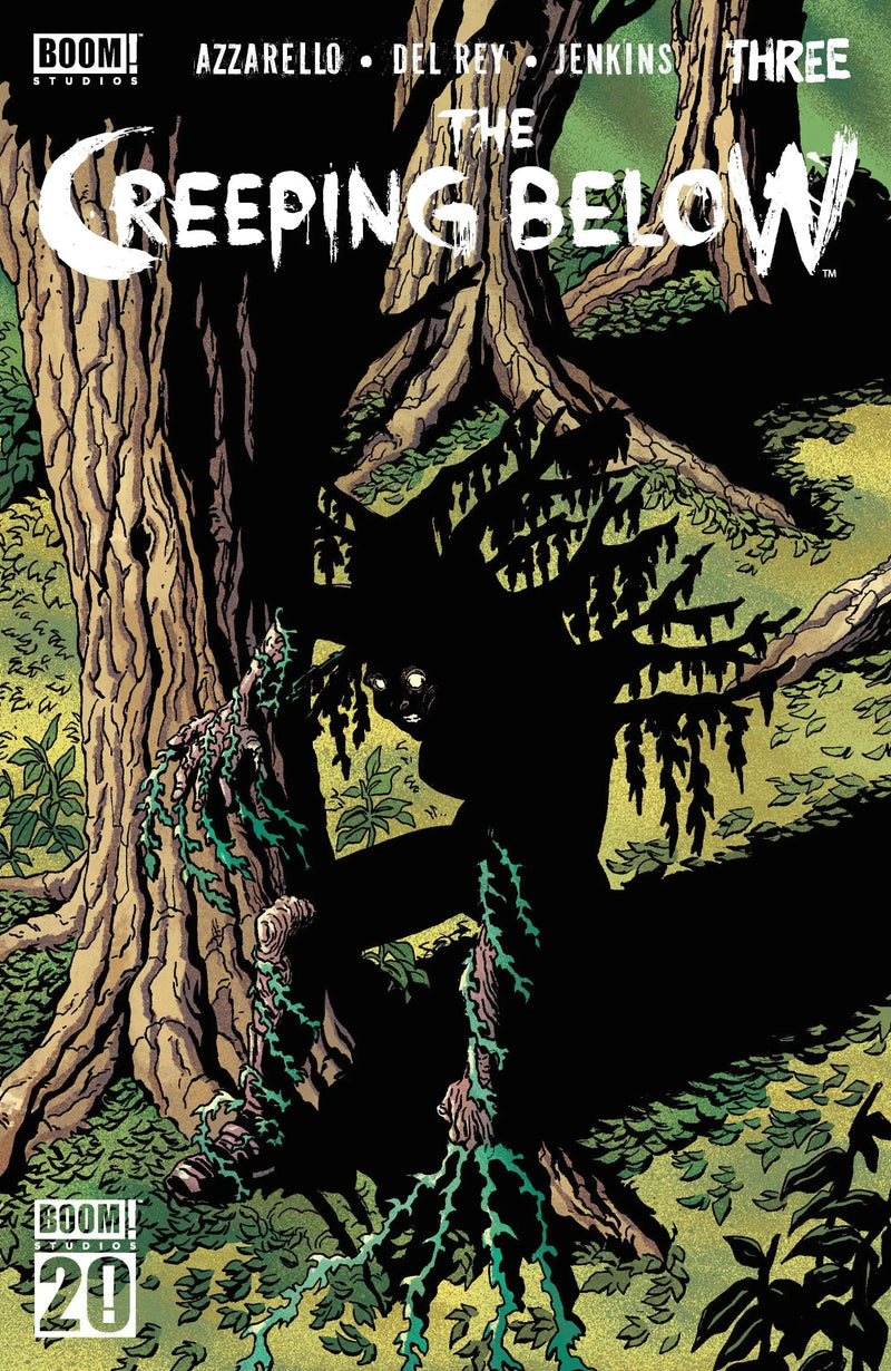 Comic book cover for The Creeping Below #3 B Variant featuring state taxes theme