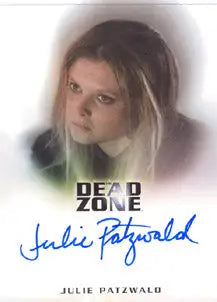 Autographed trading card of Julie Patzwald from The Dead Zone Seasons 1 & 2