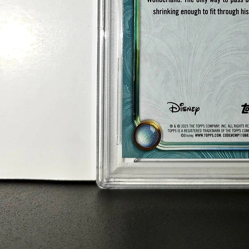 The Doorknob 2025 Topps Disney #117 Diamond Card Alice in Wonderland PSA 9 - Non-Sports Card Single