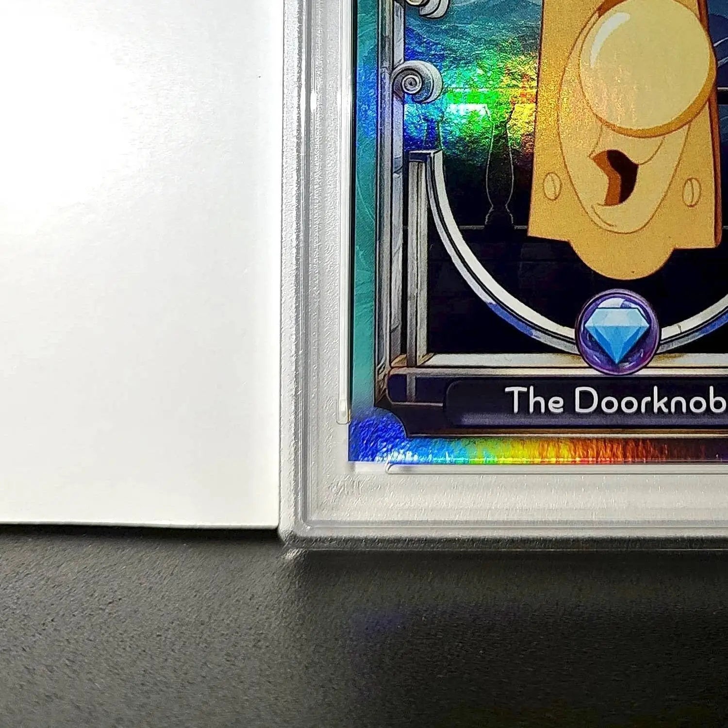 The Doorknob 2025 Topps Disney #117 Diamond Card Alice in Wonderland PSA 9 - Non-Sports Card Single