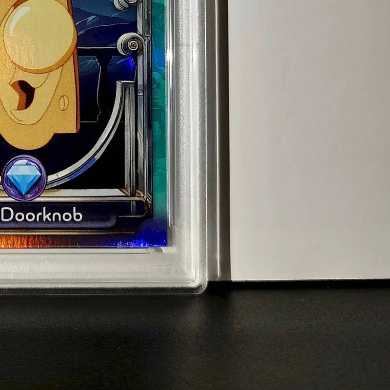 The Doorknob 2025 Topps Disney #117 Diamond Card Alice in Wonderland PSA 9 - Non-Sports Card Single