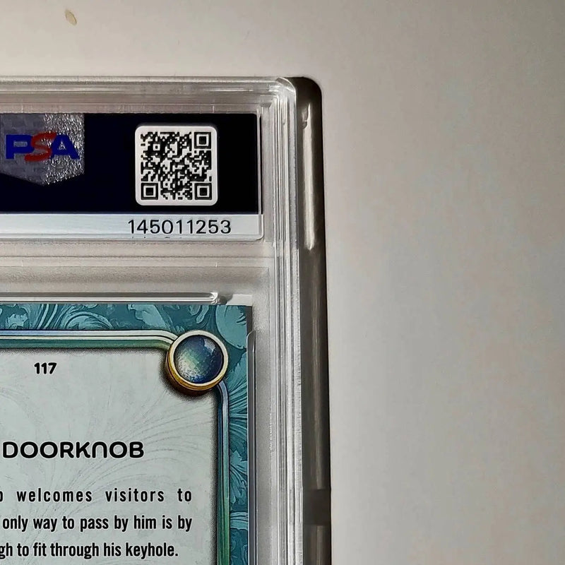 The Doorknob 2025 Topps Disney #117 Diamond Card Alice in Wonderland PSA 9 - Non-Sports Card Single