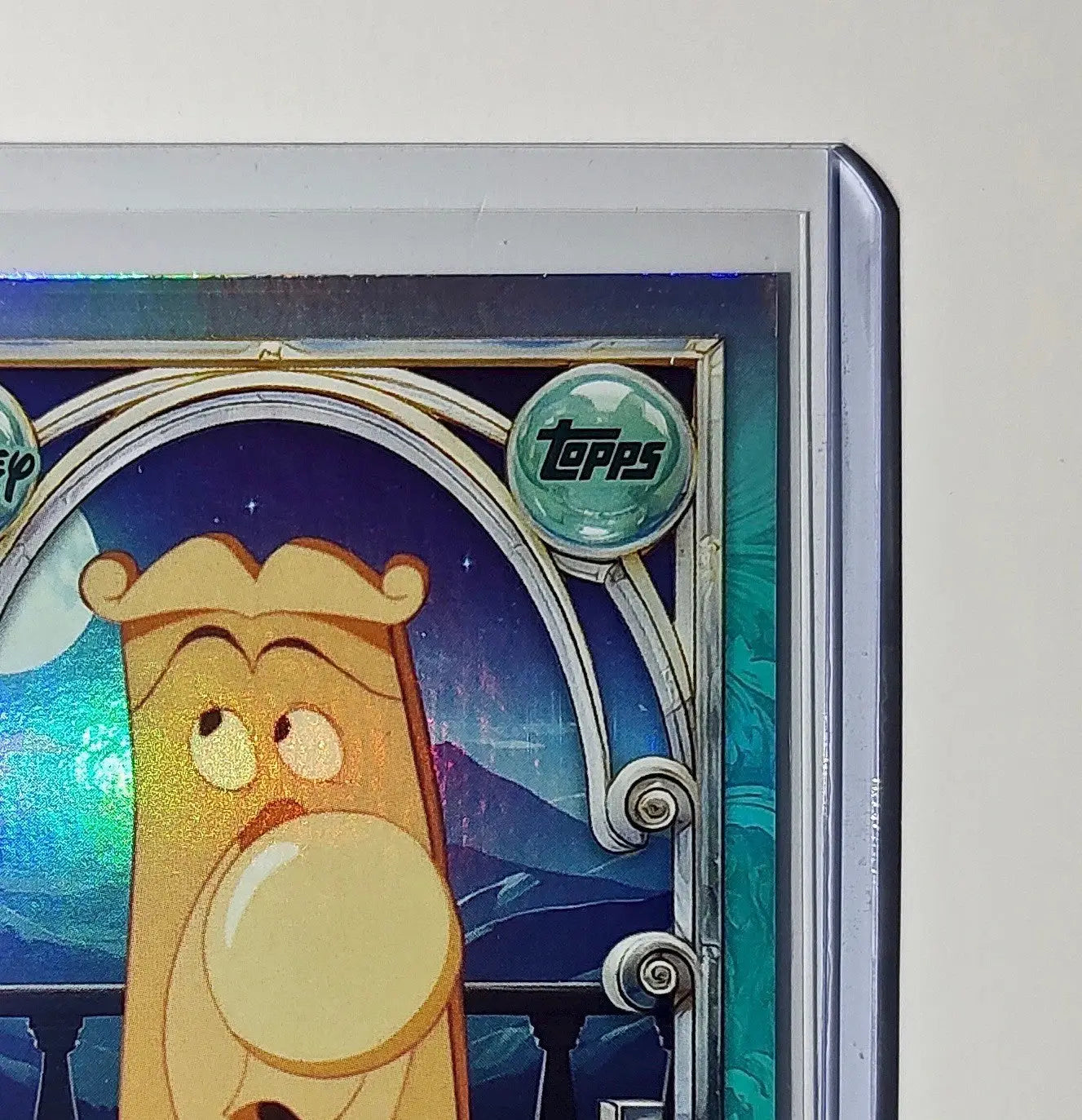 The Doorknob 2025 Topps Disney Wonder #117 Diamond Card Alice in Wonderland
