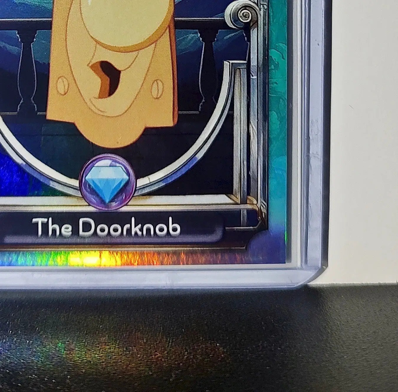 The Doorknob 2025 Topps Disney Wonder #117 Diamond Card Alice in Wonderland