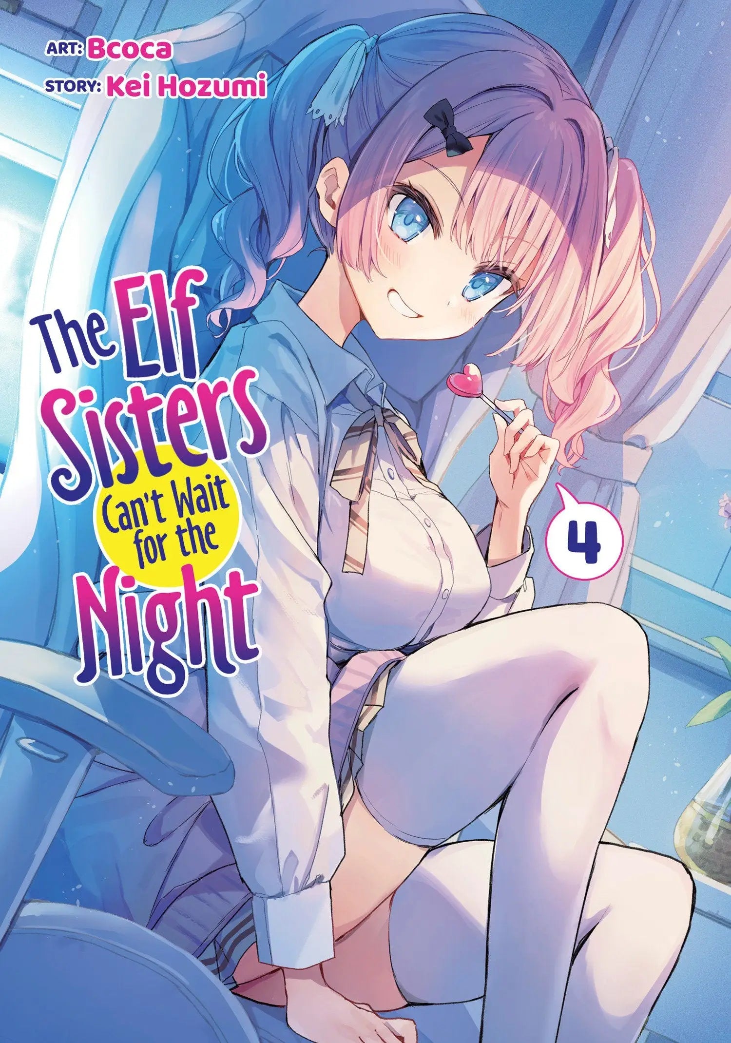The Elf Sisters Can’t Wait For The Night Volume. 4 - Graphic Novels - Manga