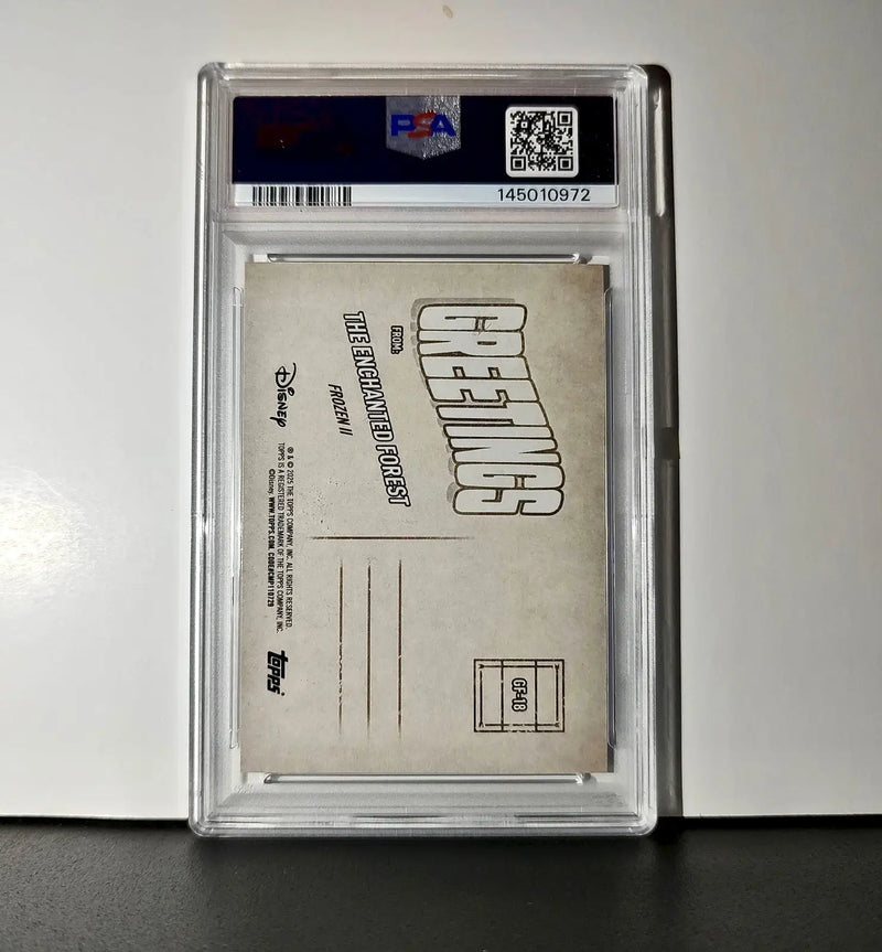The Enchanted Forest 2025 Topps Disney #GF-18 Greetings From Frozen II PSA 9 - Non-Sports Card Single