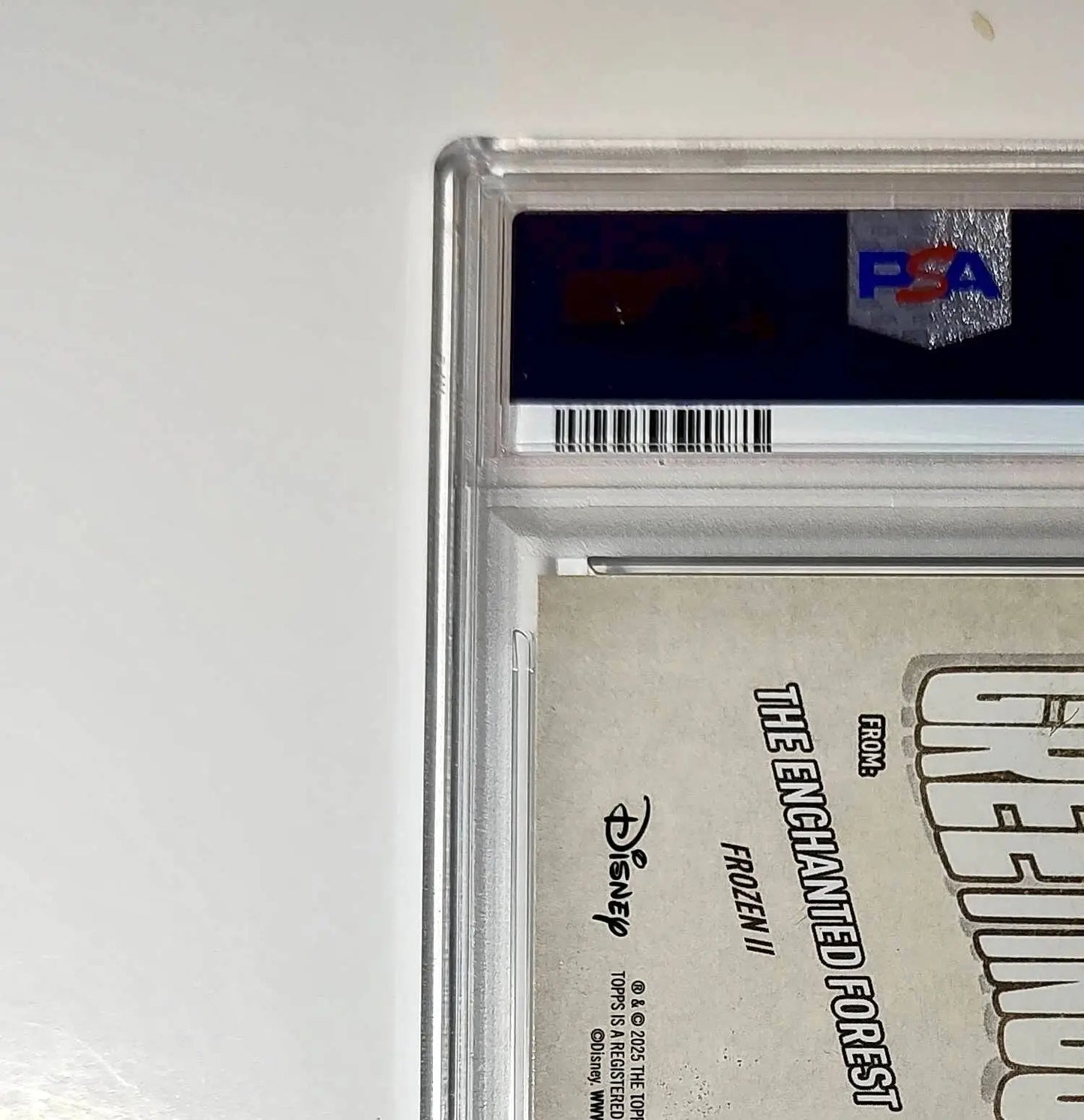 The Enchanted Forest 2025 Topps Disney #GF-18 Greetings From Frozen II PSA 9 - Non-Sports Card Single