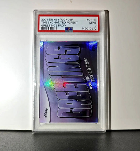 The Enchanted Forest 2025 Topps Disney #GF-18 Greetings From Frozen II PSA 9 - Non-Sports Card Single