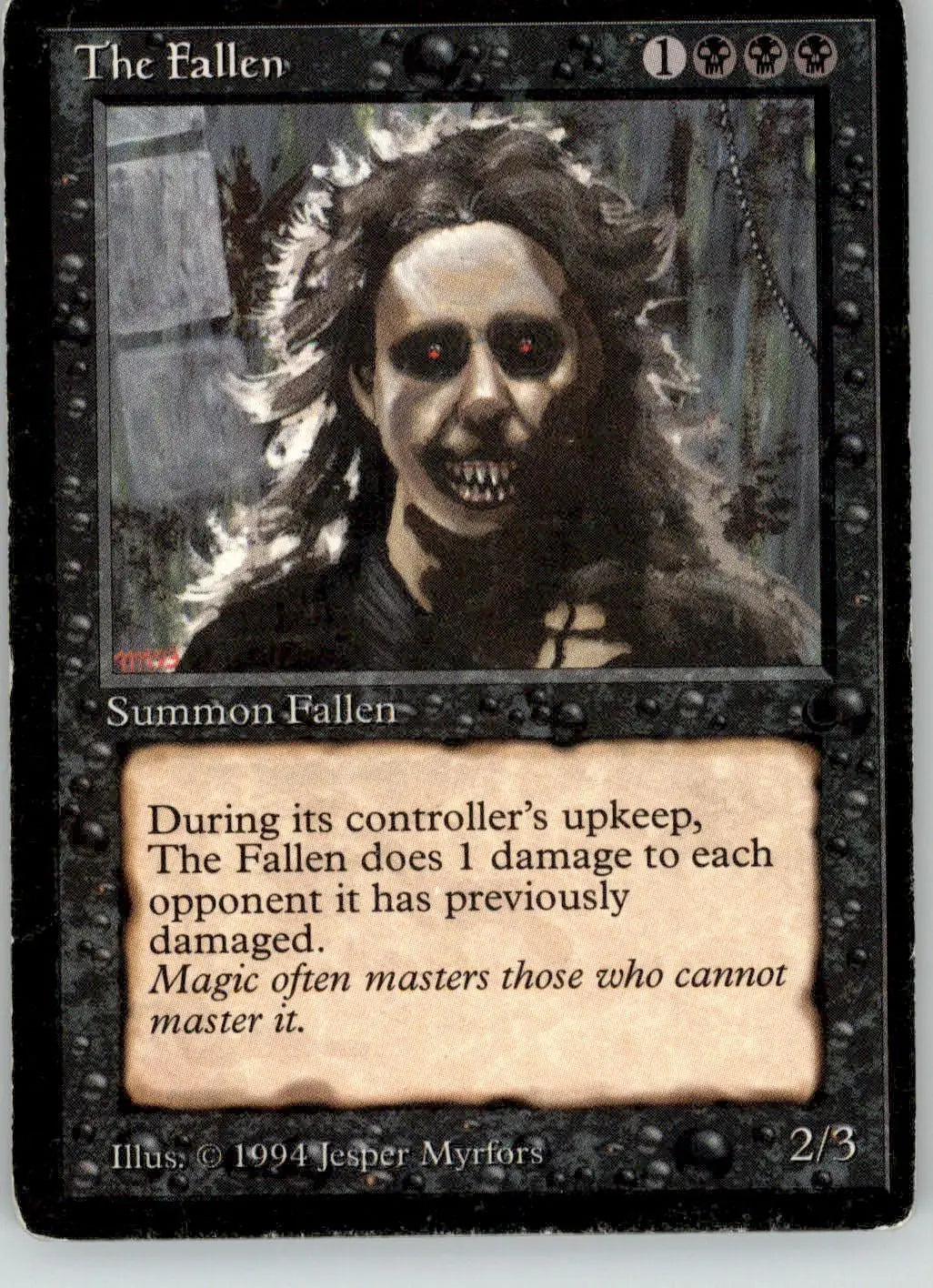 The Fallen - The Dark - HP Magic: The Gathering - Magic Card Single