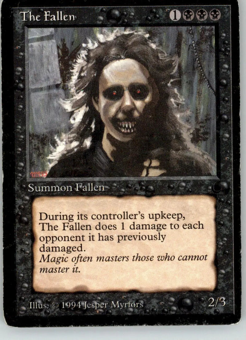 The Fallen - The Dark - HP Magic: The Gathering - Magic Card Single