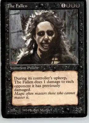 The Fallen - The Dark - HP Magic: The Gathering - Magic Card Single