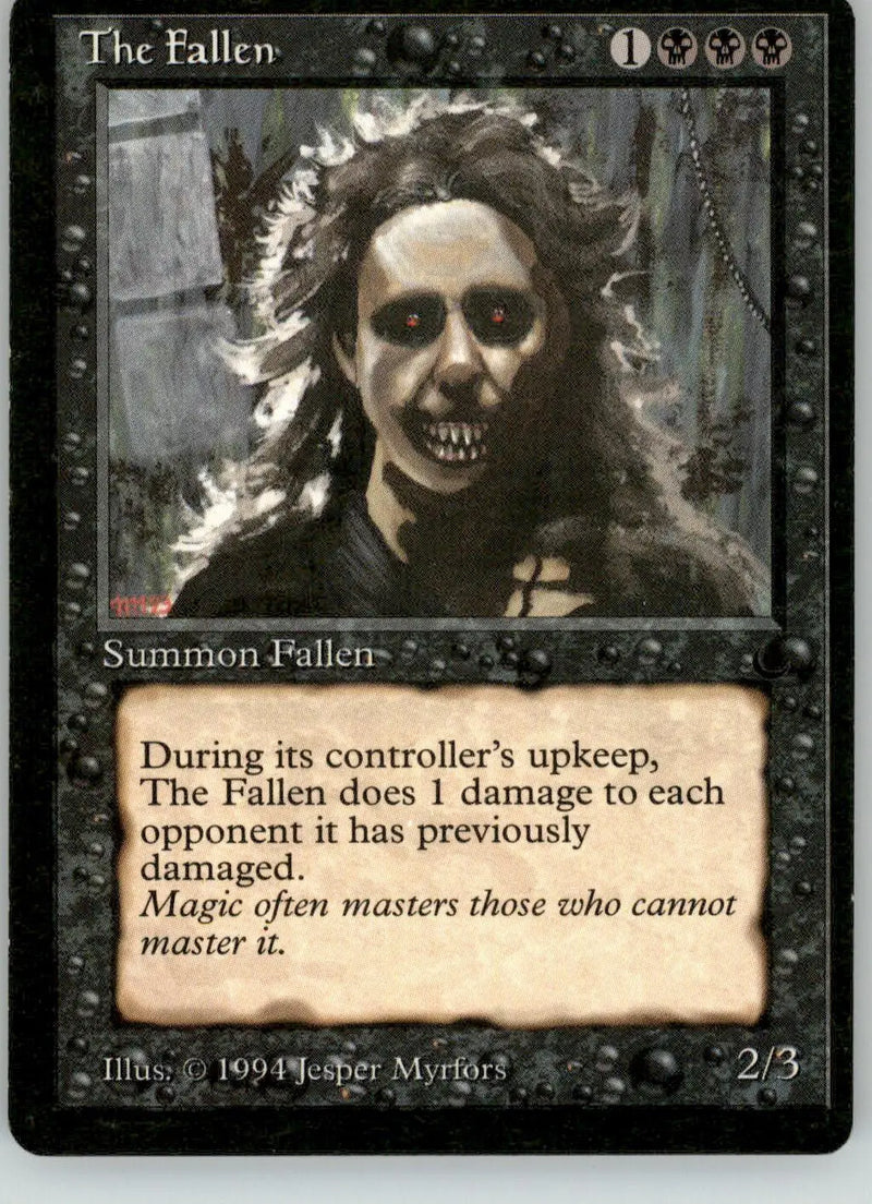The Fallen - The Dark - LP Magic: The Gathering - Magic Card Single