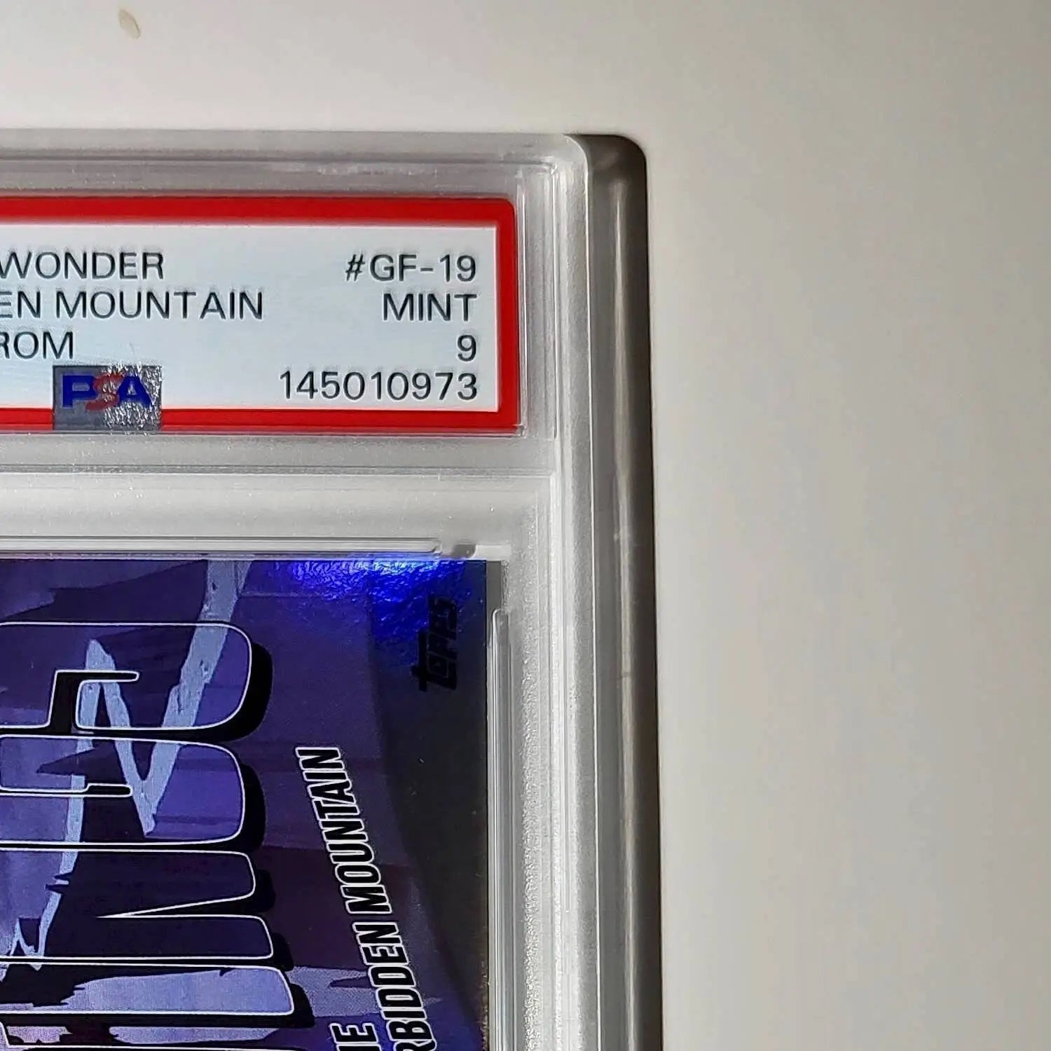 The Forbidden Mountain 2025 Topps Disney #GF-19 Greetings Sleeping Beauty PSA 9 - Non-Sports Card Single