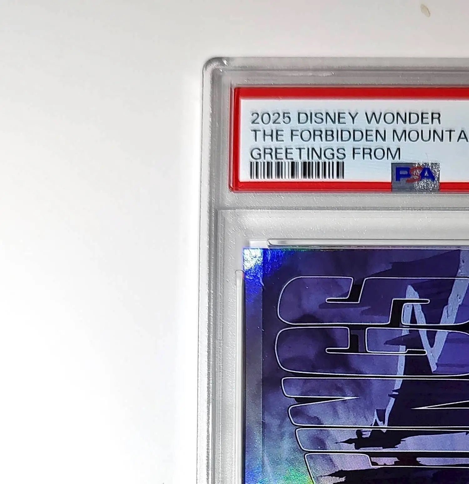 The Forbidden Mountain 2025 Topps Disney #GF-19 Greetings Sleeping Beauty PSA 9 - Non-Sports Card Single