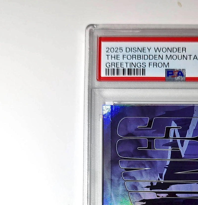 The Forbidden Mountain 2025 Topps Disney #GF-19 Greetings Sleeping Beauty PSA 9 - Non-Sports Card Single