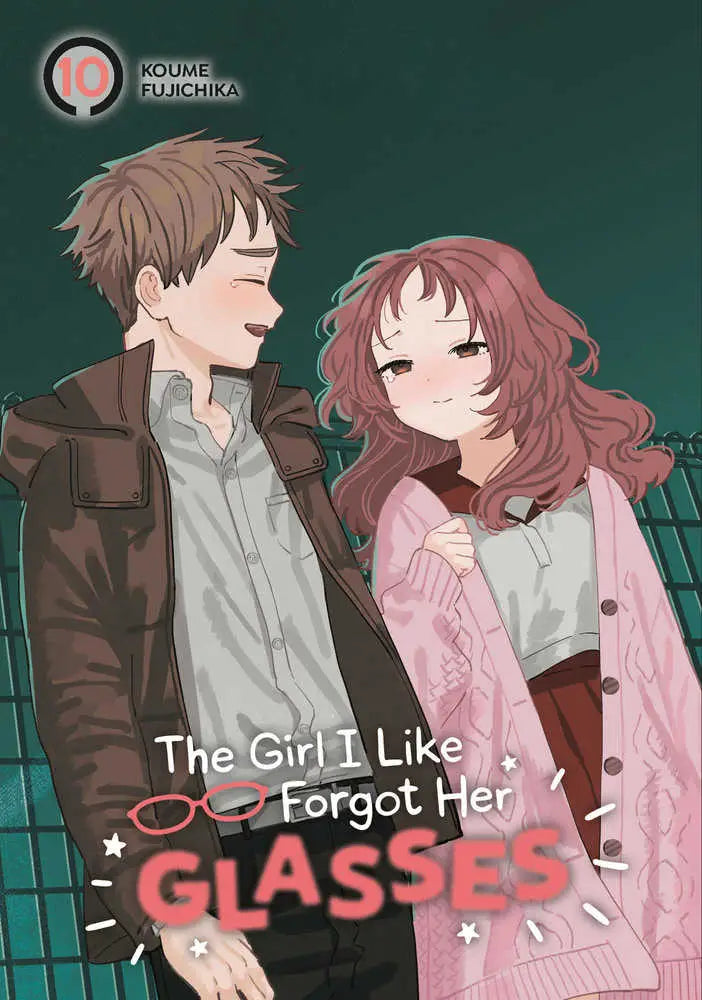 Manga cover art from The Girl I Like Forgot Her Glasses 10 romantic comedy series