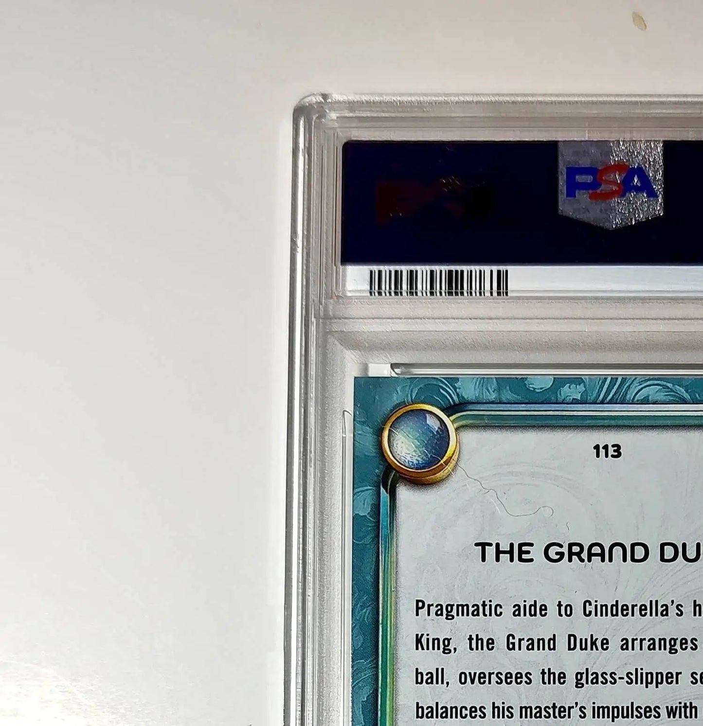 The Grand Duke 2025 Topps Disney Wonder #113 Diamond Card Cinderella PSA 9 - Non-Sports Card Single