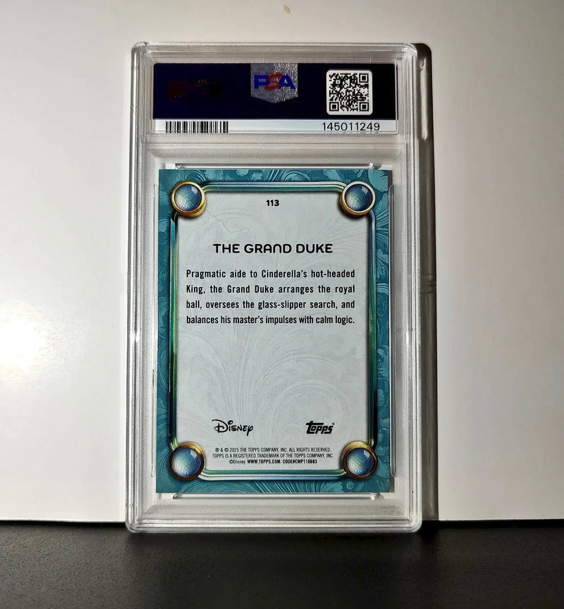 The Grand Duke 2025 Topps Disney Wonder #113 Diamond Card Cinderella PSA 9 - Non-Sports Card Single