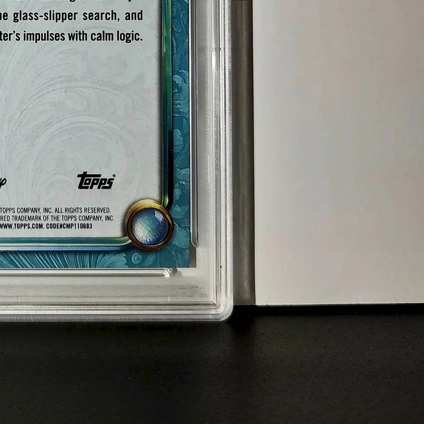 The Grand Duke 2025 Topps Disney Wonder #113 Diamond Card Cinderella PSA 9 - Non-Sports Card Single