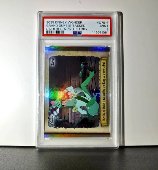 The Grand Duke is tasked to throw a ball 2025 Topps Disney #C75-6 PSA 9 - Non-Sports Card Single