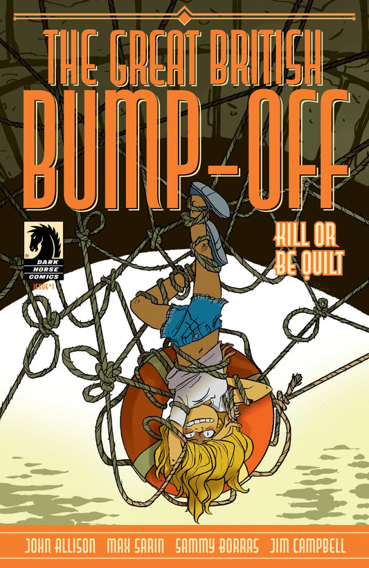 Comic book cover for The Great British Bump-Off Kill Or Be Quilt #1 by Lissa Treiman