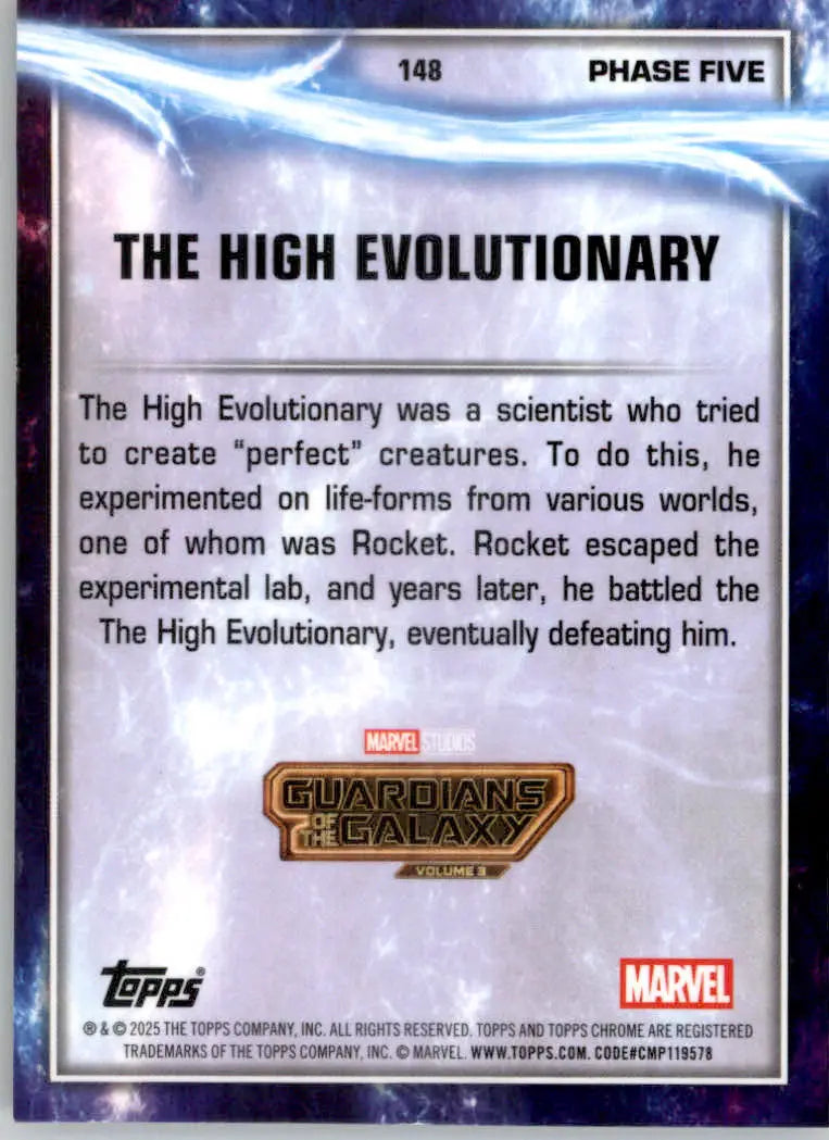 The High Evolutionary - 2025 Topps Chrome Marvel Studios - #148 - Non_sport - Non-Sports Card Single