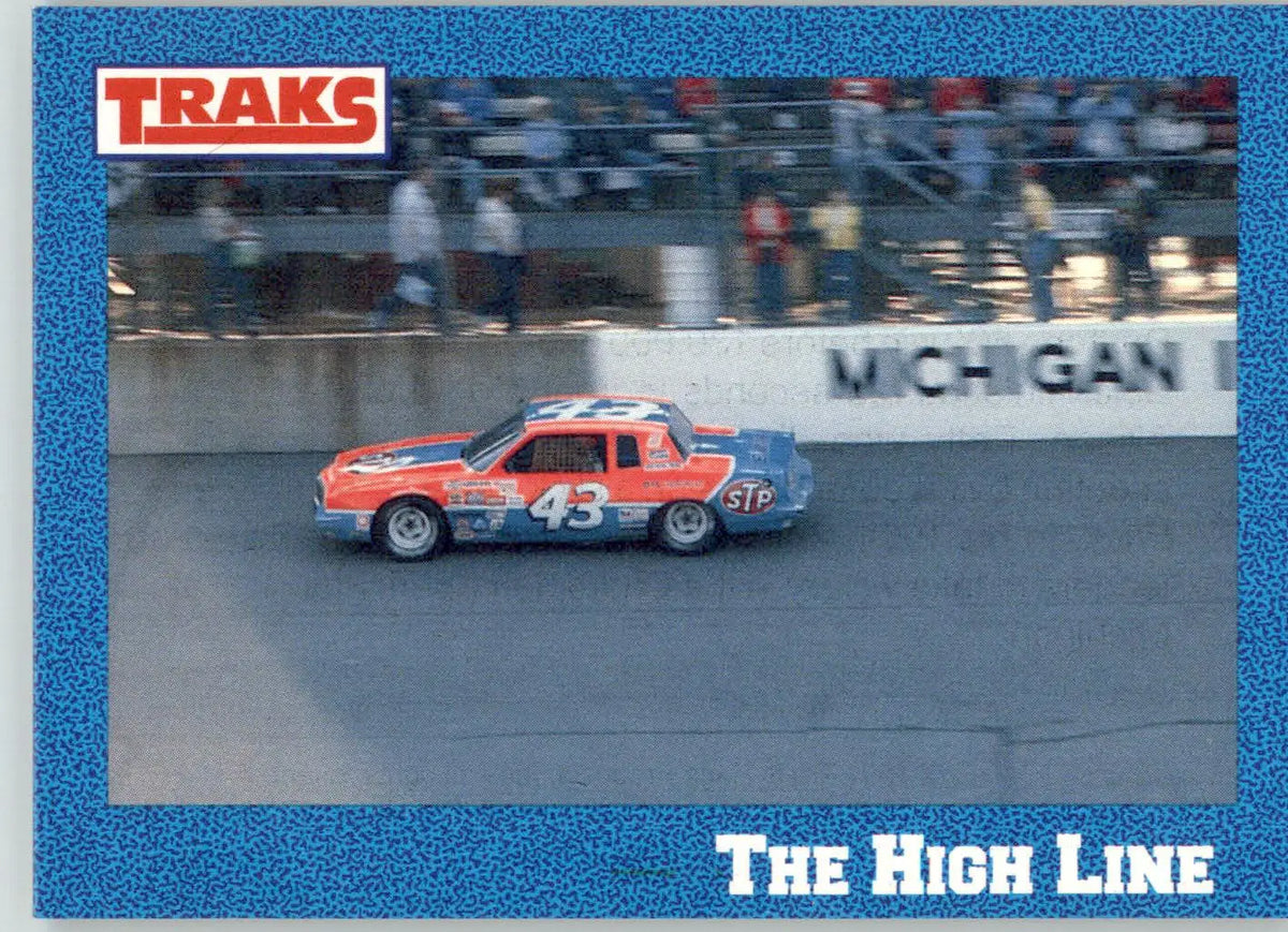 The High Line (1981 Highlights) - 1991 Traks Richard Petty - #24 - Racing - Racing Card Single