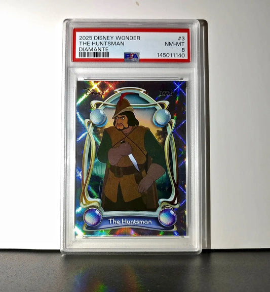 The Huntsman 2025 Topps Disney #3 Winter Snow White and the Seven Dwarfs PSA 8 - Non-Sports Card Single
