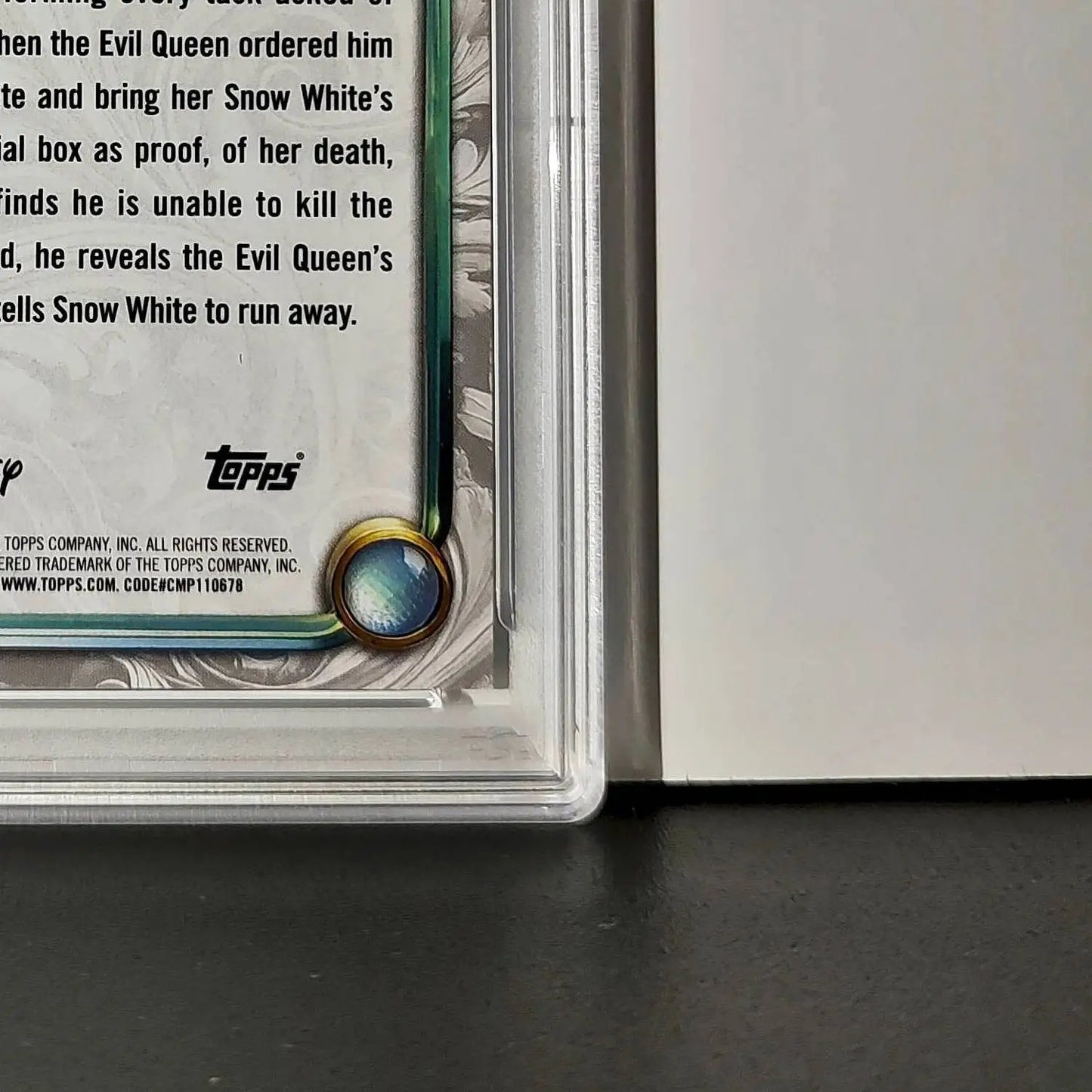 The Huntsman 2025 Topps Disney #3 Winter Snow White and the Seven Dwarfs PSA 8 - Non-Sports Card Single