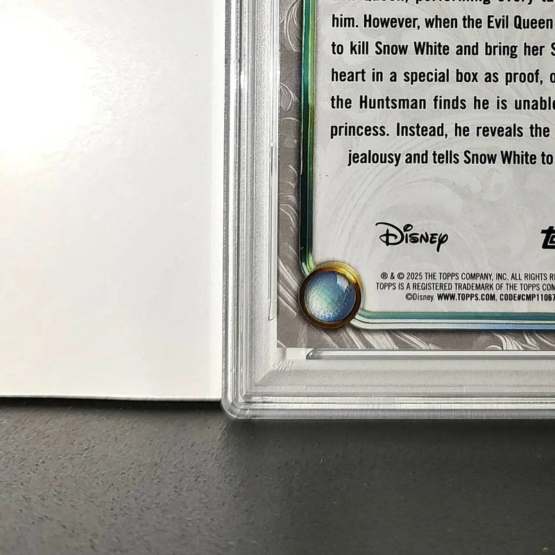 The Huntsman 2025 Topps Disney #3 Winter Snow White and the Seven Dwarfs PSA 8 - Non-Sports Card Single