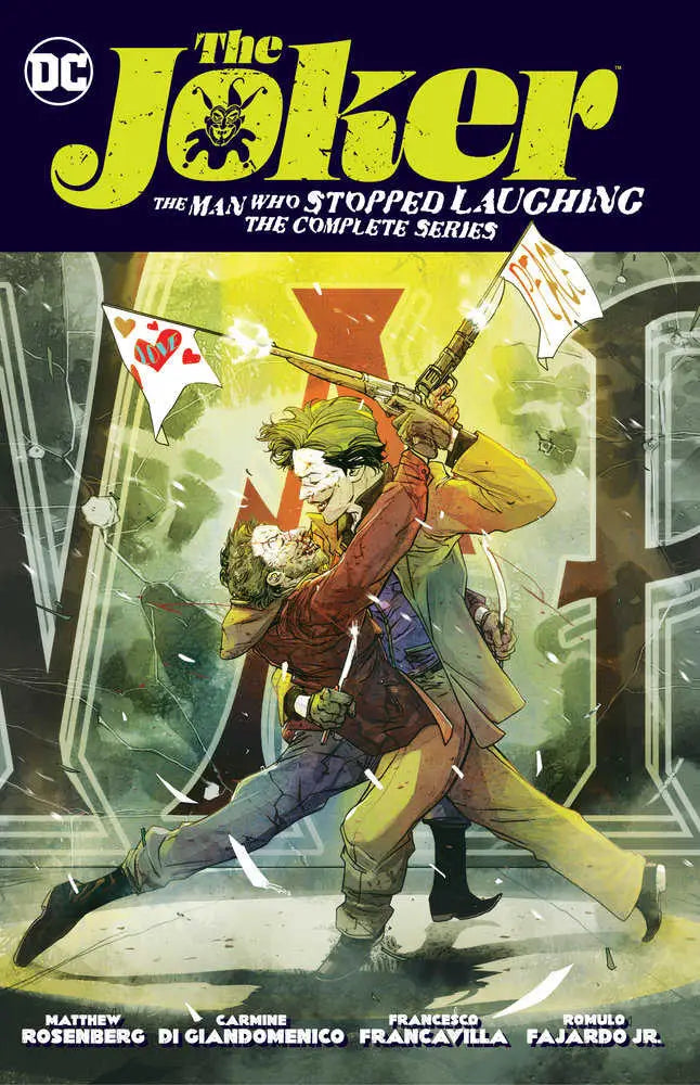 Comic book cover from The Joker The Man Who Stopped Laughing Complete Series