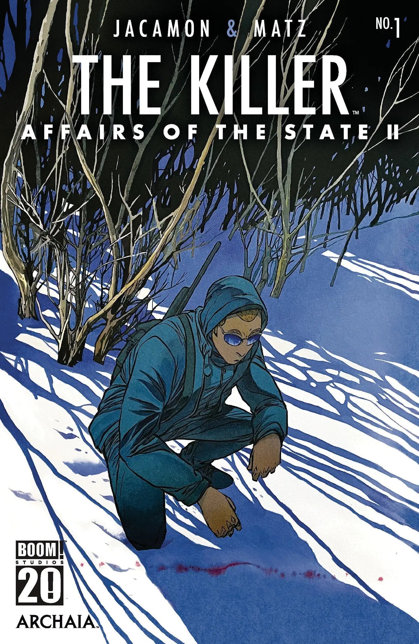 Comic book cover of The Killer Affairs Of The State II #1 Dressed Jacamon
