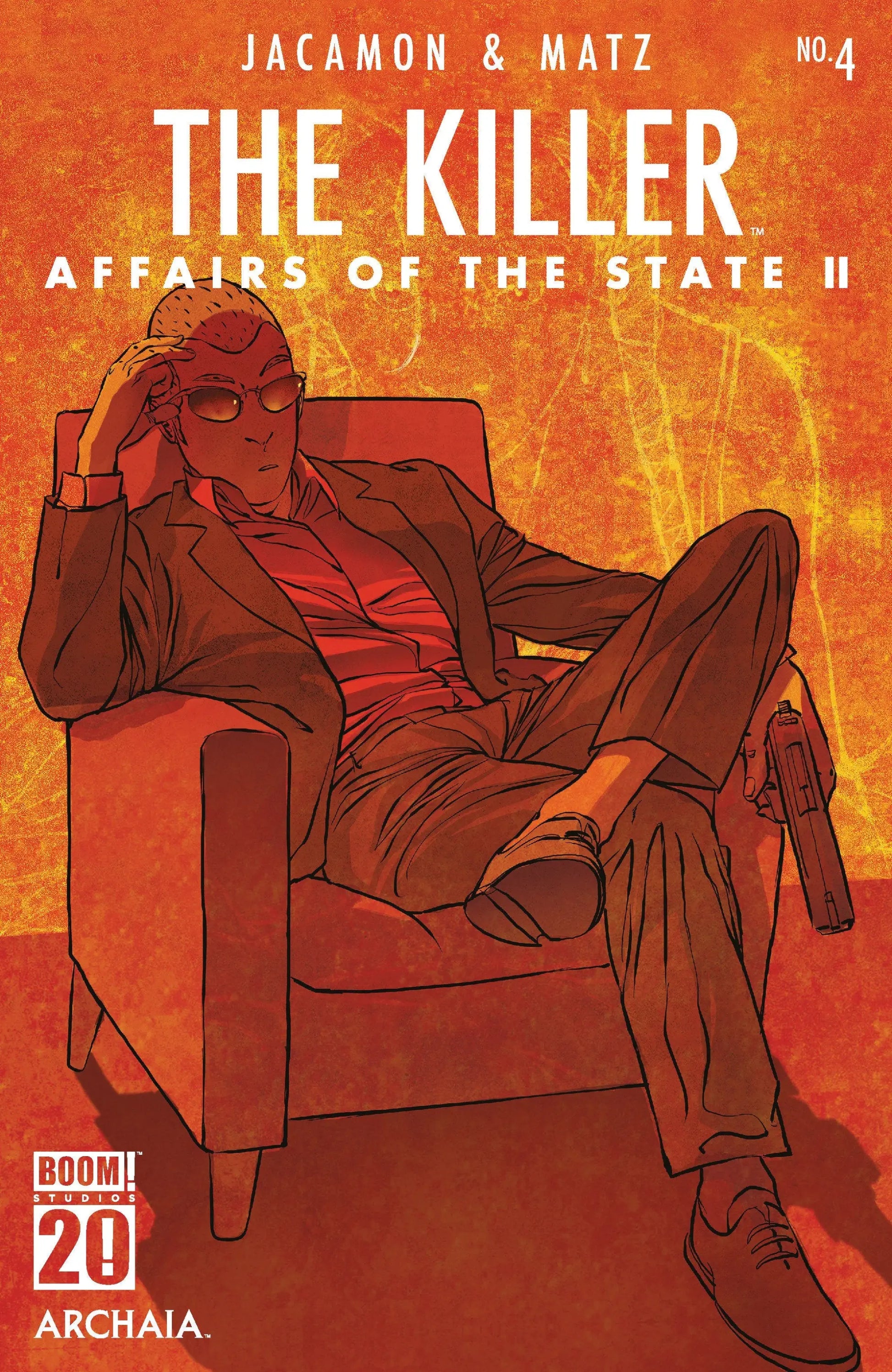 The Killer: Affairs Of The State II #4 A Main (Dressed Jacamon) - Comic Book