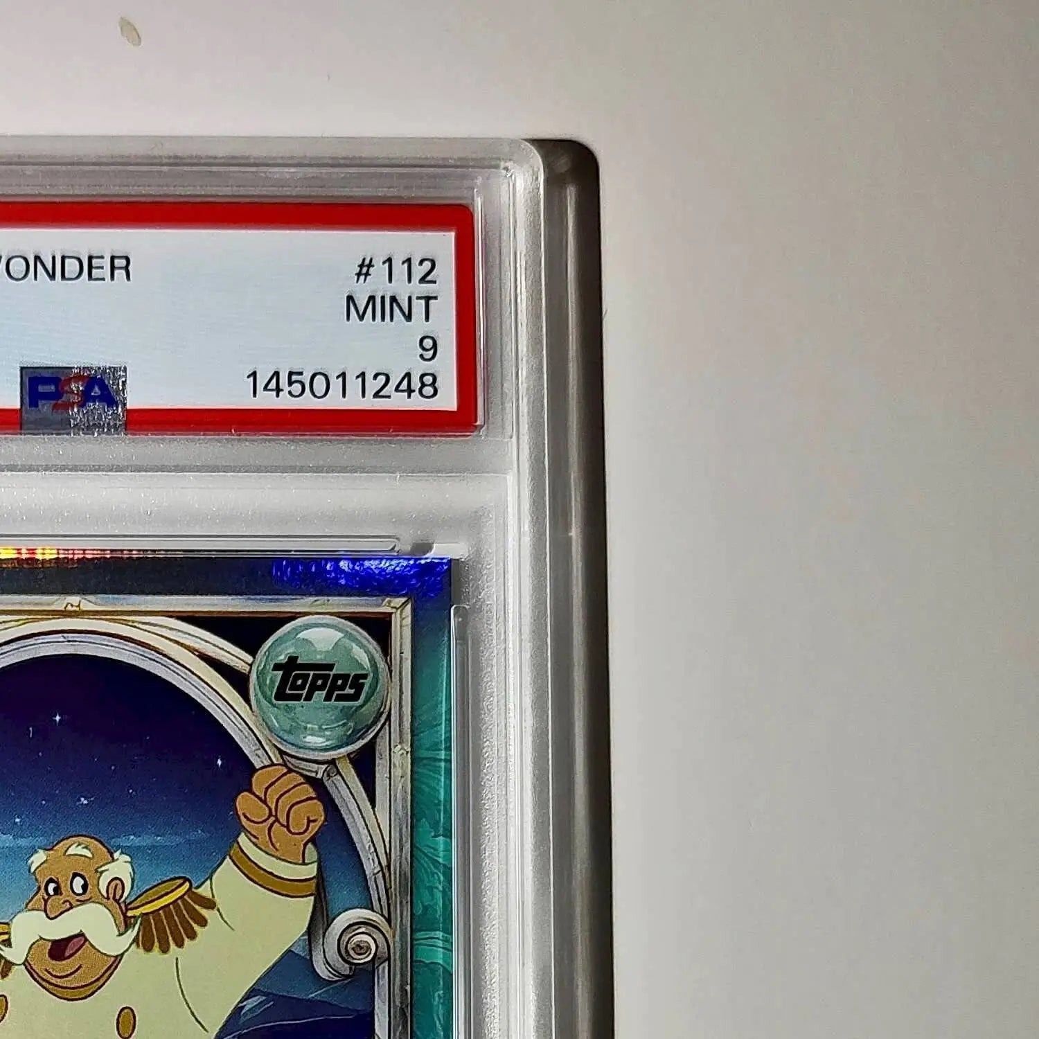 The King 2025 Topps Disney Wonder #112 Diamond Card Cinderella PSA 9 - Non-Sports Card Single