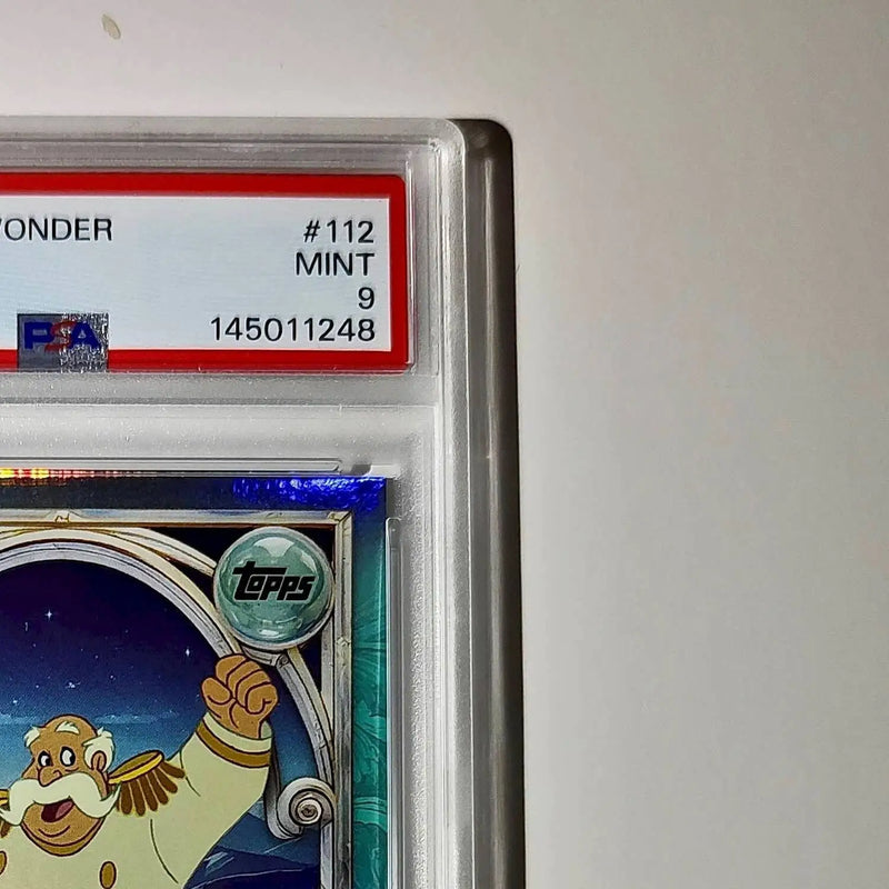 The King 2025 Topps Disney Wonder #112 Diamond Card Cinderella PSA 9 - Non-Sports Card Single