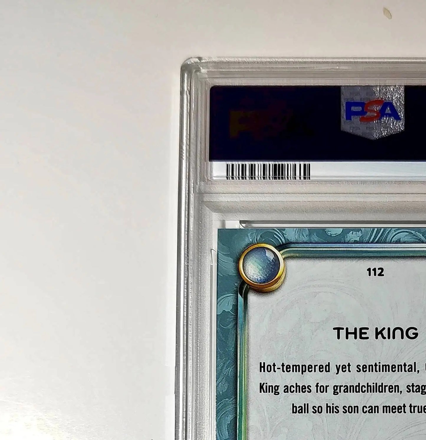 The King 2025 Topps Disney Wonder #112 Diamond Card Cinderella PSA 9 - Non-Sports Card Single