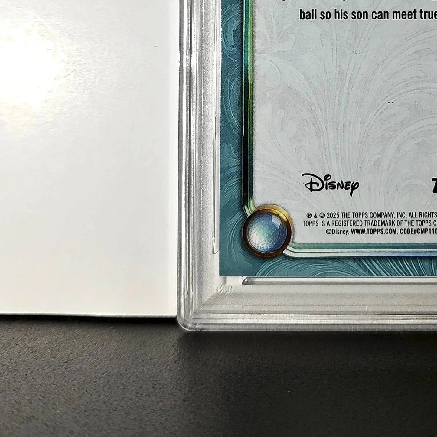 The King 2025 Topps Disney Wonder #112 Diamond Card Cinderella PSA 9 - Non-Sports Card Single