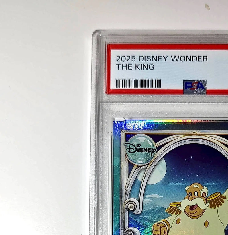 The King 2025 Topps Disney Wonder #112 Diamond Card Cinderella PSA 9 - Non-Sports Card Single