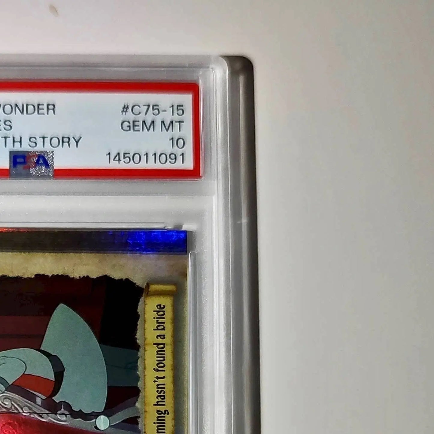 The King fumes! 2025 Topps Disney #C75-15 PSA 10 Gem Mint - Non-Sports Card Single