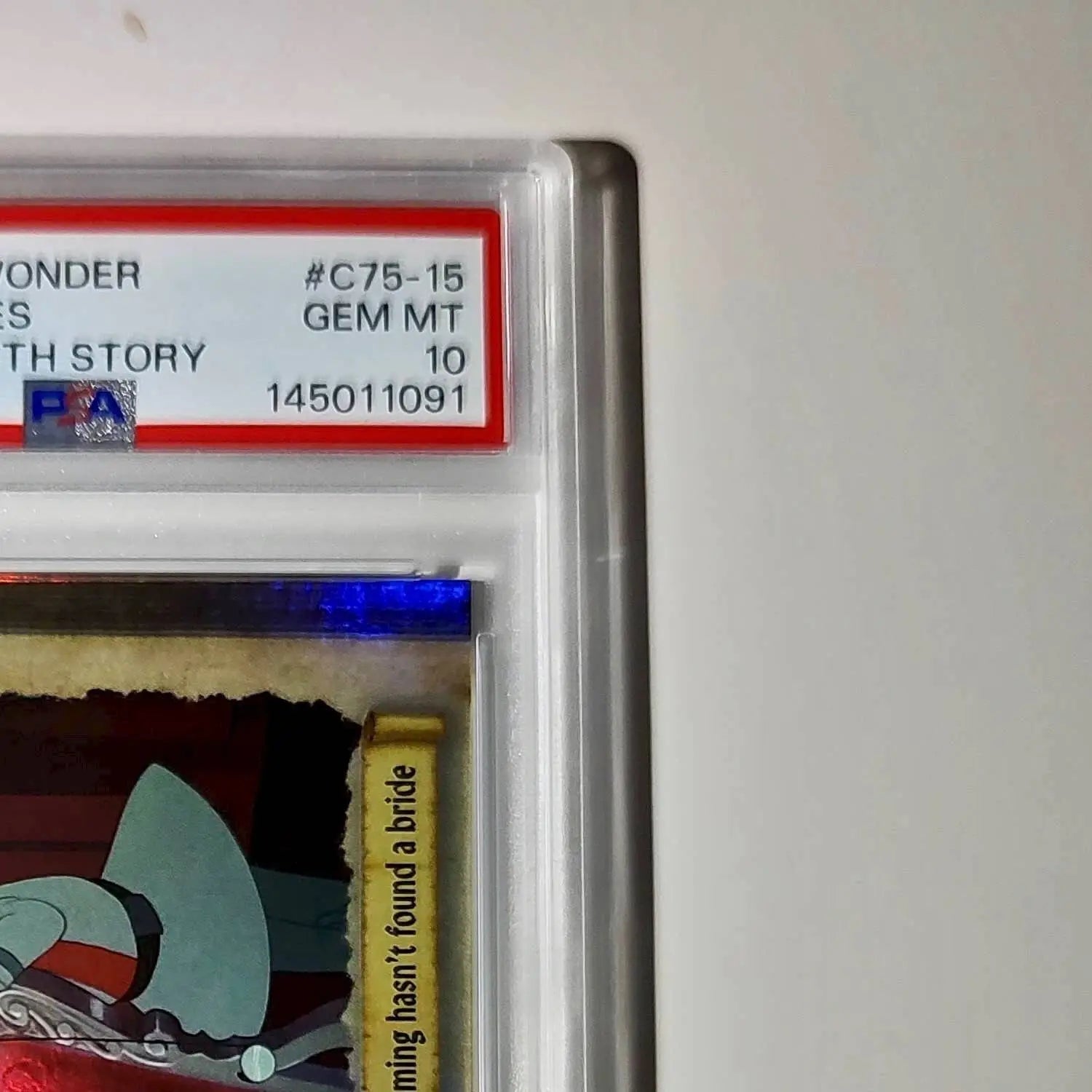 The King fumes! 2025 Topps Disney #C75-15 PSA 10 Gem Mint - Non-Sports Card Single