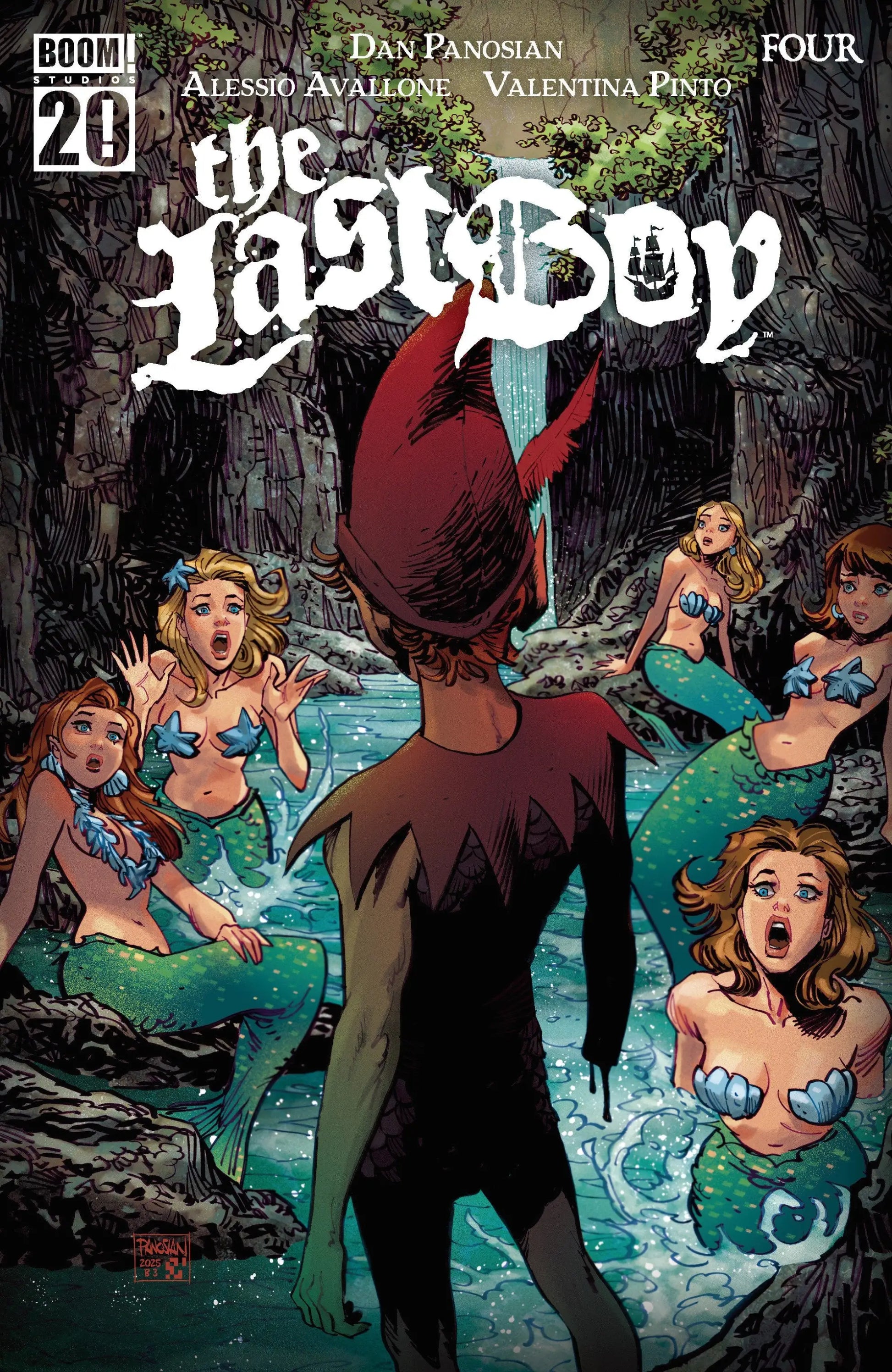 The Last Boy #4 A Main (Dressed Panosian) - Back Issues