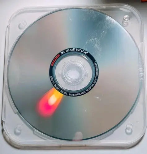 Widescreen DVD of The Last Boy Scout with Bruce Willis and Damon Wayans in plastic case