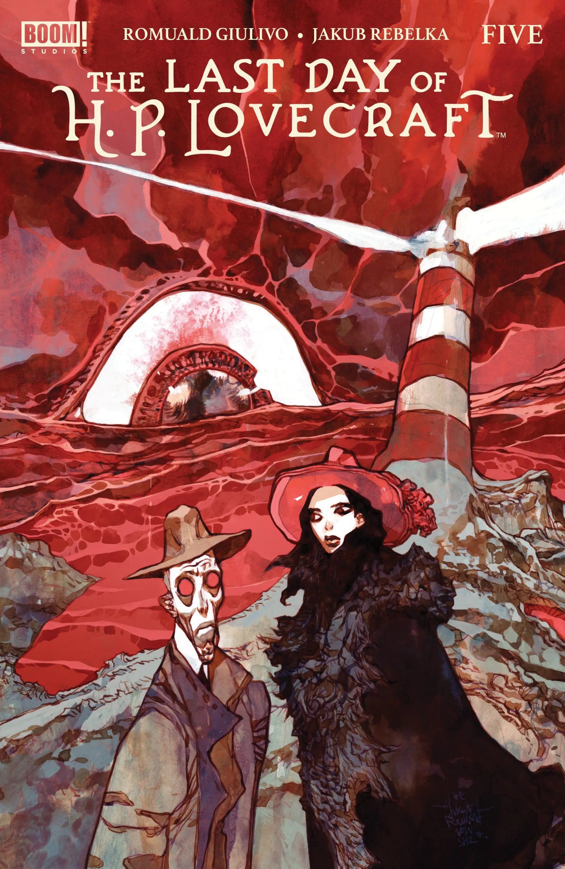 The Last Day Of H.P. Lovecraft #5 A Main (Dressed Rebelka) - Comic Book