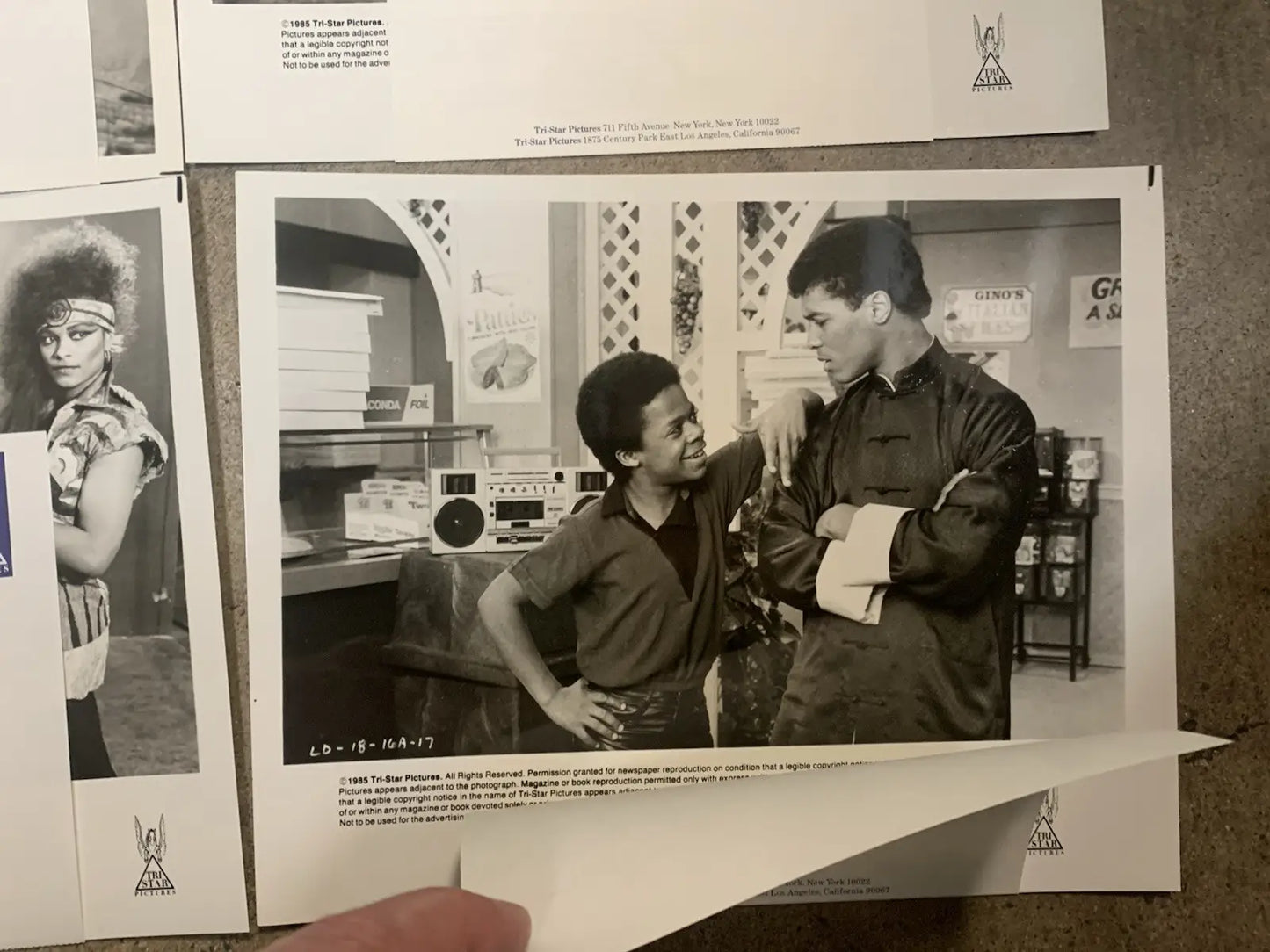 The Last Dragon 1985 PRESS PHOTO SET 12 STILLS TAIMAK VANITY Sho-Nuff GORDY - Entertainment Memorabilia
