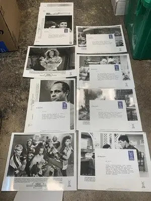 The Last Dragon 1985 PRESS PHOTO SET 12 STILLS TAIMAK VANITY Sho-Nuff GORDY - Entertainment Memorabilia